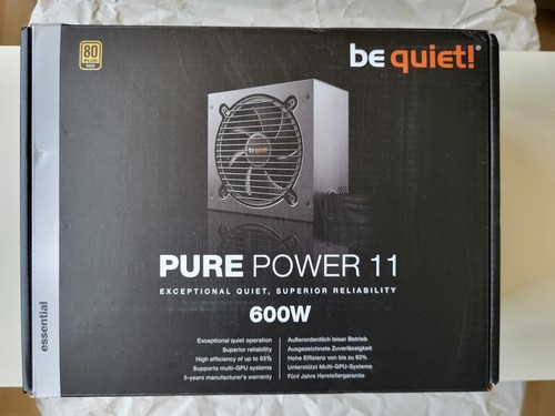 Netzteil 600 watt quiet - pc-netzteil, be