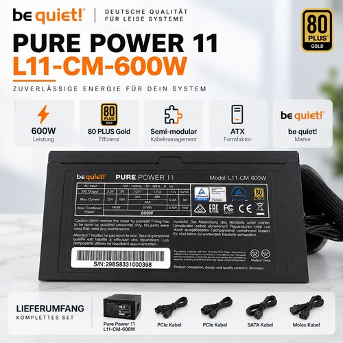 Quiet pure power 11 - be,