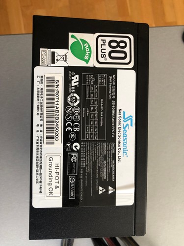Netzteil 600 watt - pc,