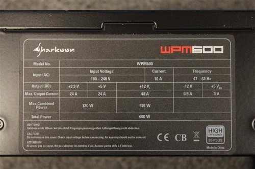 Sharkoon plus wpm600 atx - plus,