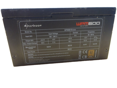 Sharkoon wpm600 4pin - wpm600, 20+4pin