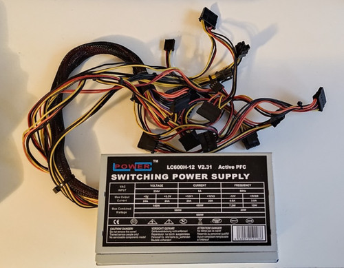 Power lc600h 600w - lc600h-12, atx