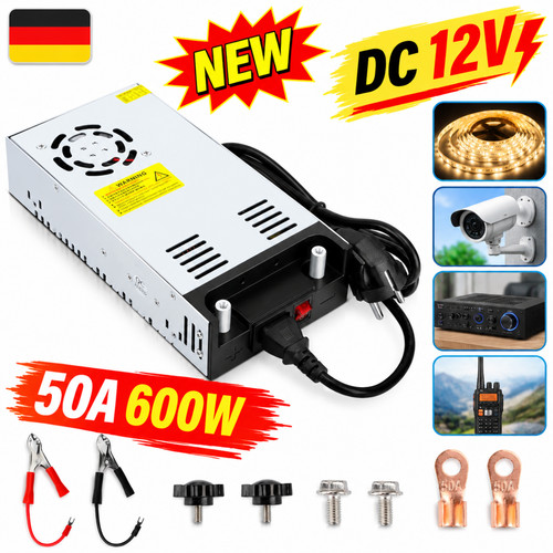 12v 50a 600w schaltnetzteil - 12v,